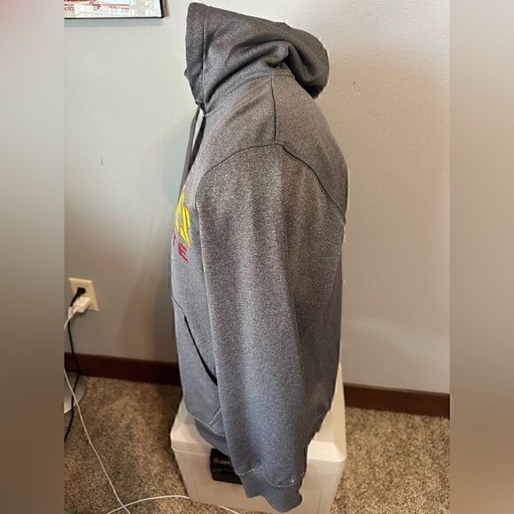 Under Armour Mens Small Iowa State Cyclones Gray Hoodie - Picture 2 of 7